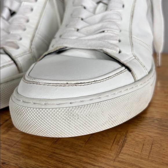 Zadig & Voltaire Women's White Leather ZV1747 Flash High-Top Sneakers size 7/37 - Picture 7 of 12